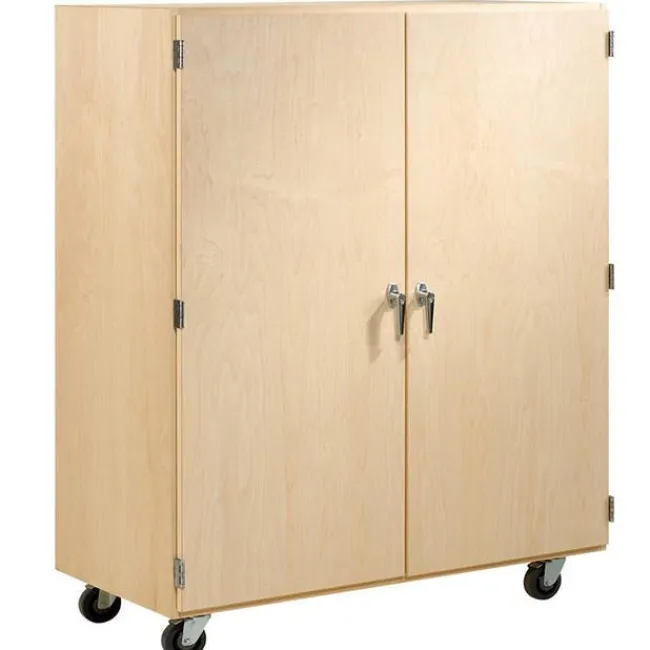 Diversified Spaces Access Wood Mobile Storage Cabinet^ Mobile Cabinets|Workshop & Tool Cabinets