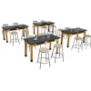 National Public Seating Acid Resistant Science Lab Table w/ Book Compartments (60'' x 24'')^ Science|Science Tables