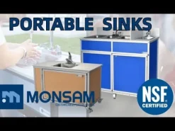 Monsam ADA-Compliant Portable Science Lab Workstation with Single Basin Sink^ Science Workstations|Ada & Wheelchair