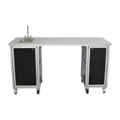 Monsam ADA-Compliant Portable Science Lab Workstation with Single Basin Sink^ Science Workstations|Ada & Wheelchair