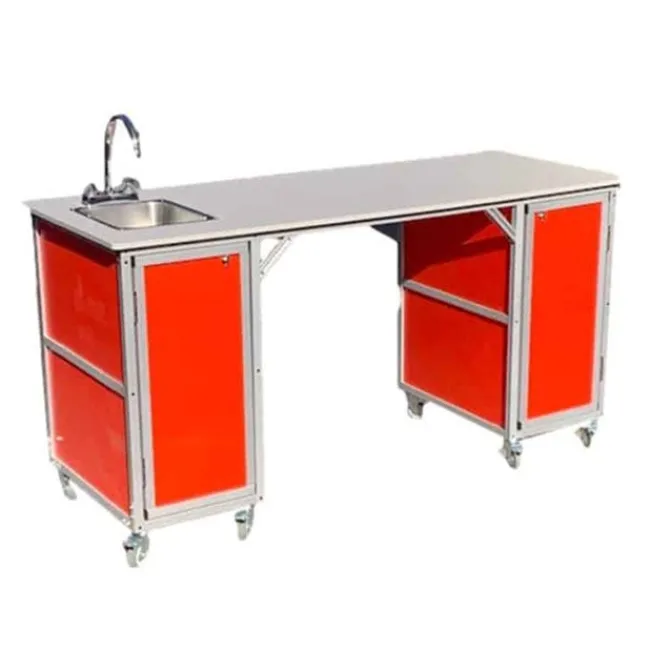 Monsam ADA-Compliant Portable Science Lab Workstation with Single Basin Sink^ Science Workstations|Ada & Wheelchair