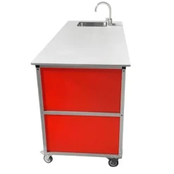 Monsam ADA-Compliant Portable Science Lab Workstation with Single Basin Sink^ Science Workstations|Ada & Wheelchair