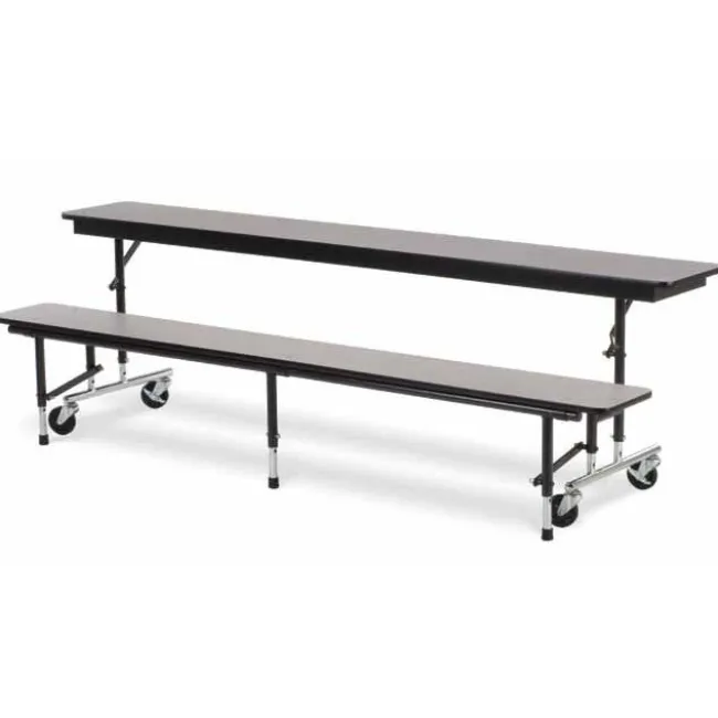 Virco Adjustable Convertible Bench Tables^ Cafeteria|Cafeteria Tables