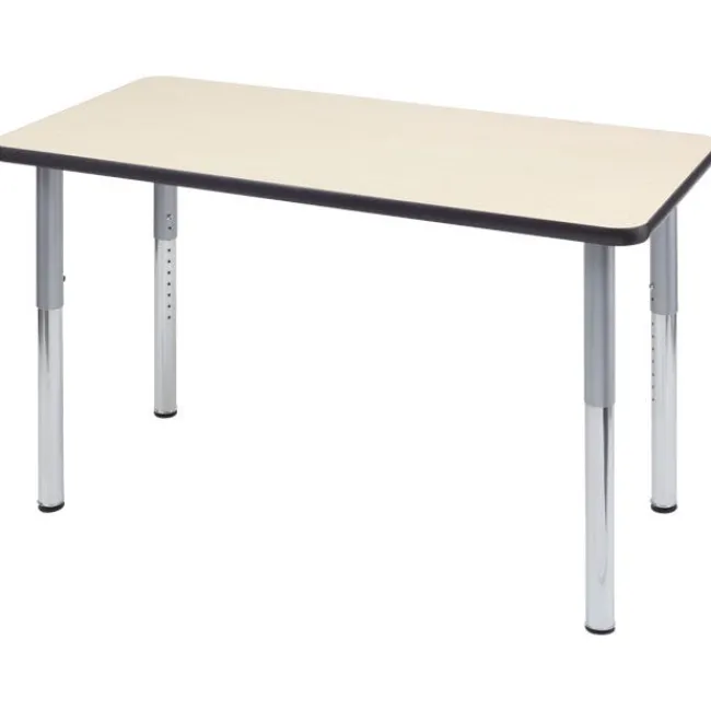 Columbia Adjustable-Height ADA-Compliant Activity Table with Galaxy Legs - 20" x 36" Rectangle^ Ada & Wheelchair Desks