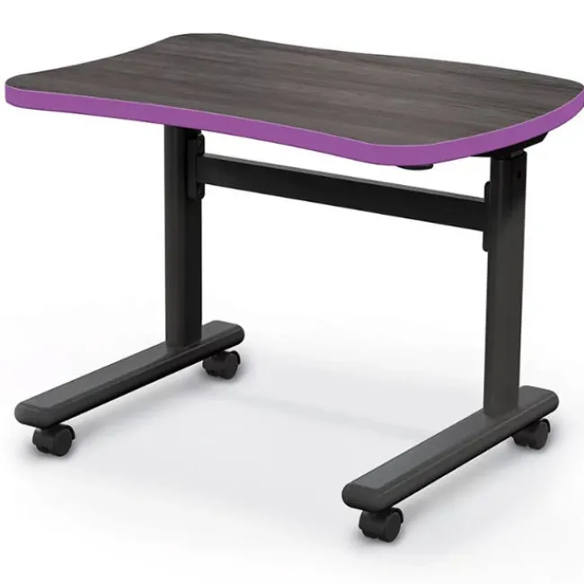 Mooreco Adjustable Height Flipper Desks^ Stand-Up Student Desks|Folding