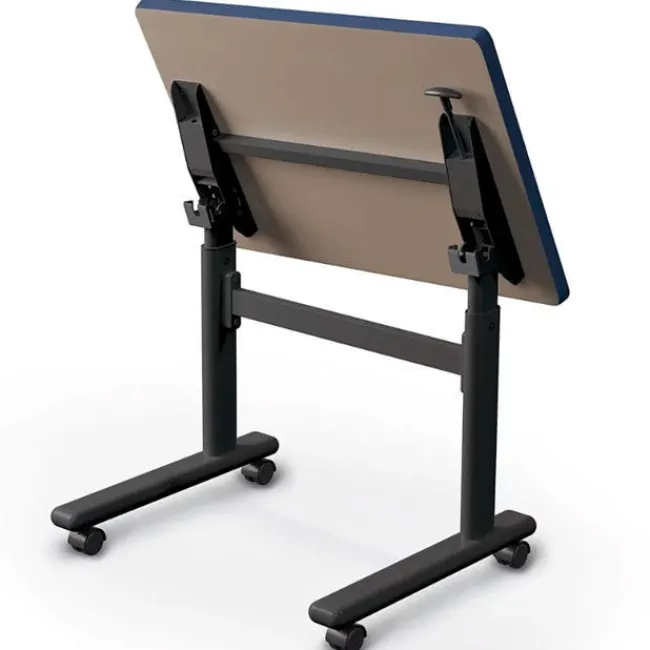Mooreco Adjustable Height Flipper Desks^ Stand-Up Student Desks|Folding