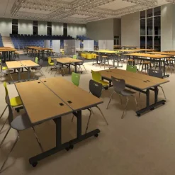 Mooreco Adjustable Height Flipper Folding Tables^ Training & Seminar|Folding