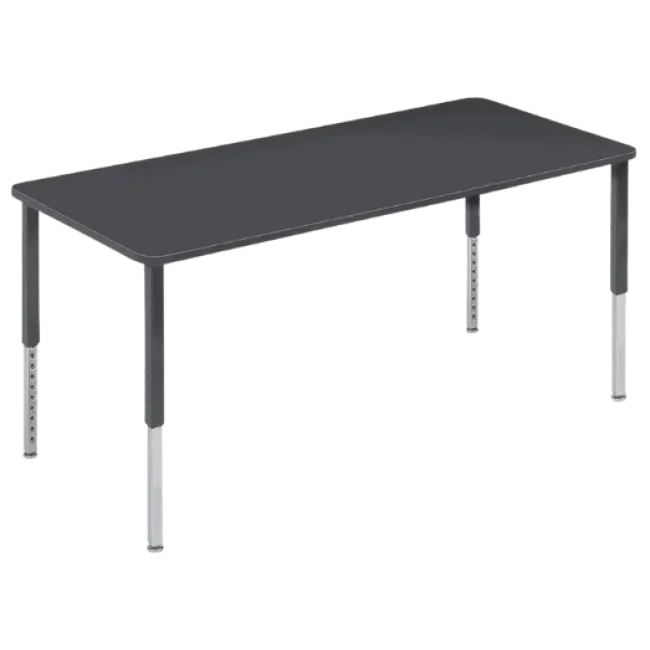 Smith System Adjustable Height Laminate Science Lab Table (24'' x 54'')^ Science|Science Tables