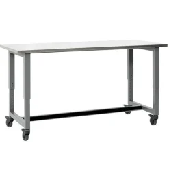 Smith System Adjustable Planner Studio Stainless Steel Top Table^ Makerspace & Shop