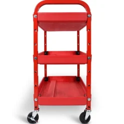Luxor Adjustable 3-Shelf Utility Cart^ Utility Carts