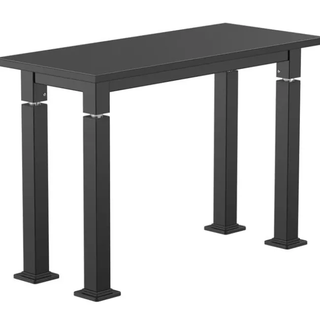 National Public Seating Aero-Lift Table with Chemical Resistant Top (18'' x 42'')^ Science|Science Tables