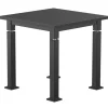 National Public Seating Aero-Lift Table with Chemical Resistant Top (30'' x 30")^ Science|Science Tables