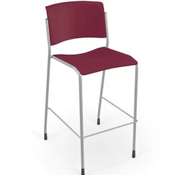 Mooreco Akt Breakroom Package with 4-Leg Stools^ Cafe Table & Chair Sets|Breakroom & Café