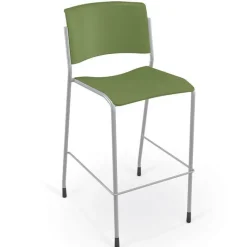 Mooreco Akt Breakroom Package with 4-Leg Stools^ Cafe Table & Chair Sets|Breakroom & Café