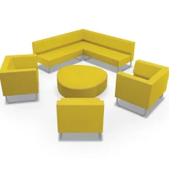Mooreco AKT 7-Piece Lounge Soft Seating Package^ Reception & Waiting Room|Soft Seating