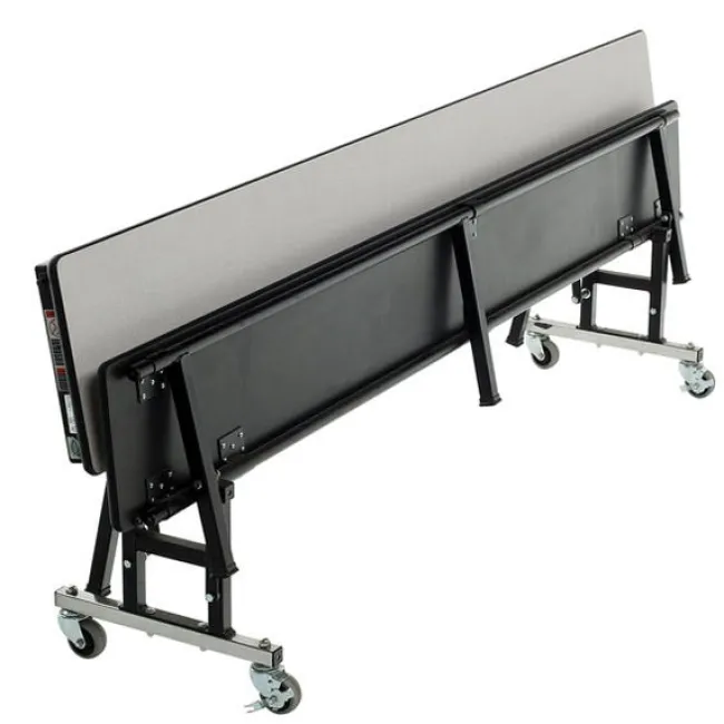 AmTab All-in-One Mobile Cafeteria Convertible Bench Tables^ Cafeteria|Cafeteria Tables