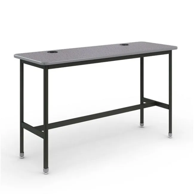Paragon All Welded Chargebar Powered Tables^ Computer Lab