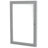 Ghent Aluminum Frame Indoor Enclosed WhiteBoards^ Enclosed Boards