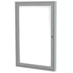 Ghent Aluminum Frame Indoor Enclosed WhiteBoards^ Enclosed Boards