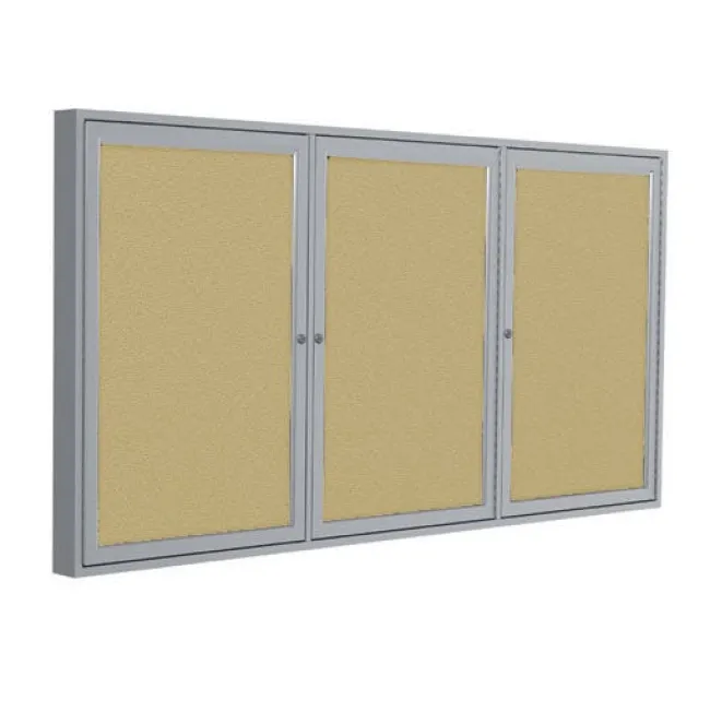 Ghent Aluminum Frame Outdoor Bulletin Boards^ Outdoor Boards|Enclosed Boards
