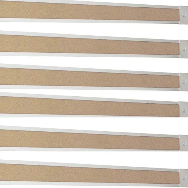 Best-Rite Aluminum Map Rails w/ Cork Insert^ Display Rails