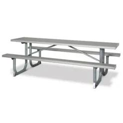 Ultra-Play Aluminum & Steel Extra Heavy-Duty Picnic Table^ Picnic Tables|Outdoor Picnic