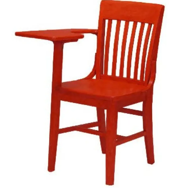 Community Americana Solid Oak Tablet Arm Chair^ Tablet Arm|Combo Chair Desks