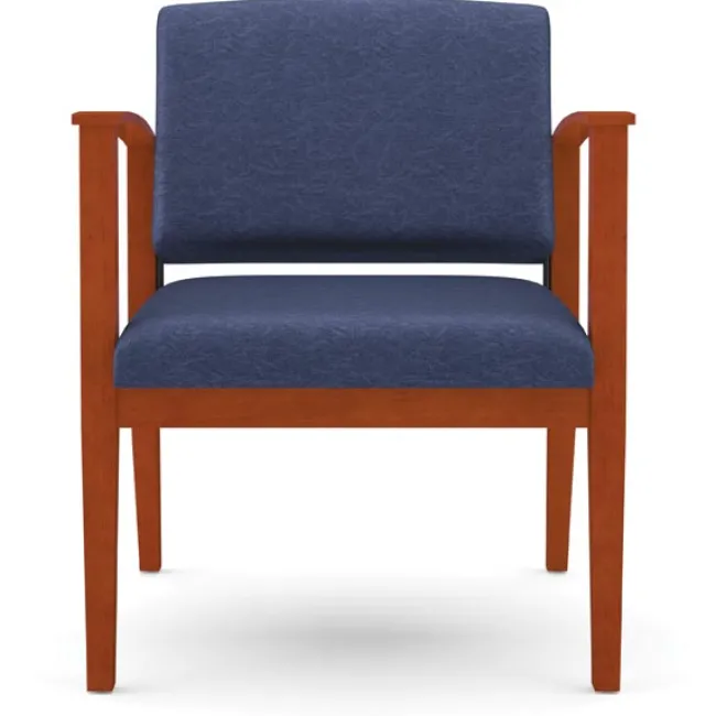 Lesro Amherst Wood Series Oversized Guest Chairs^ Reception & Waiting Room|Oversized & Bariatric