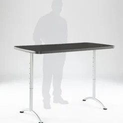 Iceberg ARC Adjustable Standing Height Table^ Stand-Up Student Desks