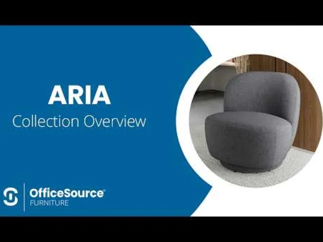 OfficeSource Aria Swivel Lounge Chair^ Reception & Waiting Room|Soft Seating