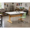 Allied Artisan Wood Art Tables with Laminate Tops^ Drafting|Art Tables
