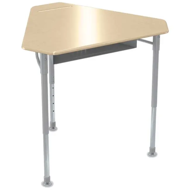 Mooreco Astute Monroe Hard Plastic Collaborative 2-Pack Student Desks^ Collaborative Desks|Open Front School Desks
