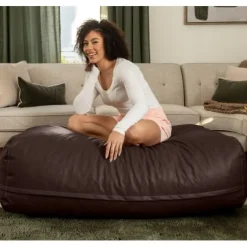 Jaxx Atrium Lino Ottoman^ Bean Bag Chairs|Soft Seating
