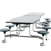 BioFit Avant Series Cafeteria Tables w/ 12 round Stools^ Cafeteria|Cafeteria Tables