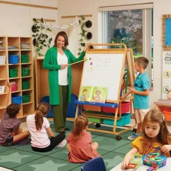 Copernicus Bamboo Royal Reading Writing Center^ Mobile Reversible Boards