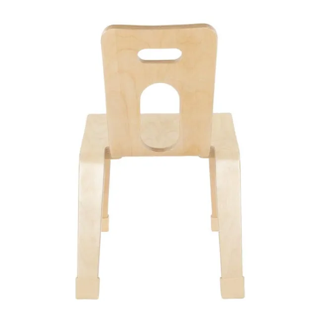 Wood Designs Bentwood Chair Set of 2 (12'' H - Pre - K)^Kids Wooden Chairs|Kids Chairs