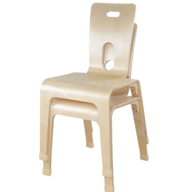 Wood Designs Bentwood Chair Set of 2 (18'' H - 5th-Adult)^Kids Wooden Chairs|Kids Chairs