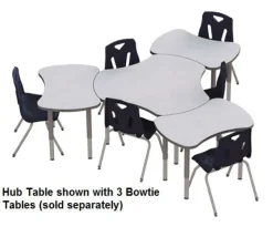 Jonti-Craft Berries Collaborative Hub Table^ Collaborative Desks
