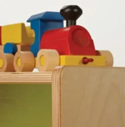 Whitney Plus Birch Storage Cabinet^ Cubbies