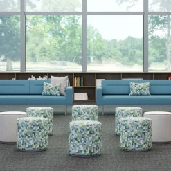 Lesro Bloom Collection Poufs^ Reception & Waiting Room