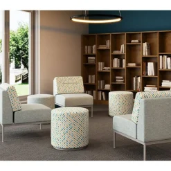 Lesro Bloom Collection Poufs^ Reception & Waiting Room
