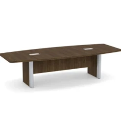 OfficeSource Boat Shaped Conference Tables w/ Elliptical Base^ Conference