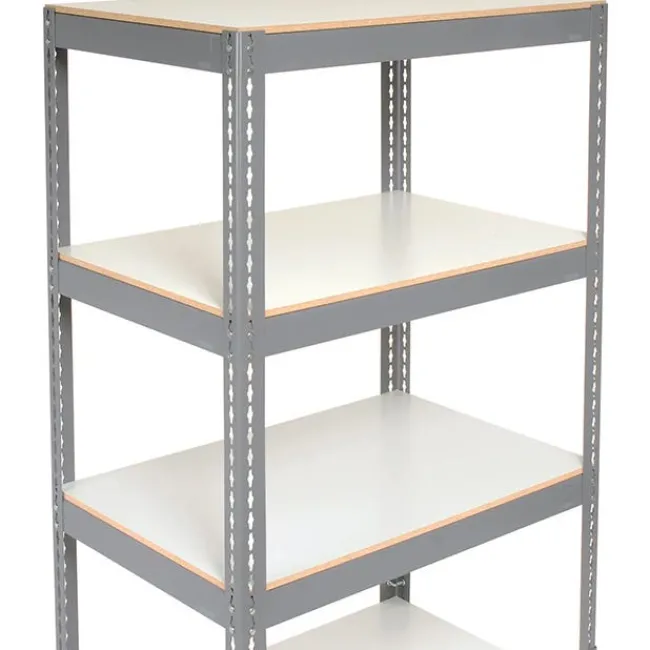 Global Industrial Boltless Shelf Truck with 4 Shelves^ Shelving