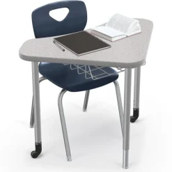 Mooreco Boomerang Snap Desk^ Collaborative Desks|Open Front School Desks