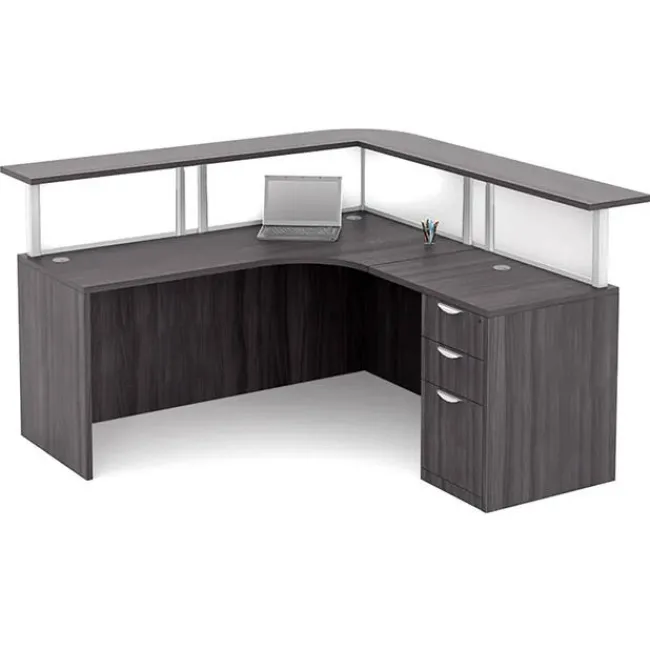 NDI Office Furniture Borders PLB15 Reception Desk^ Reception Desks