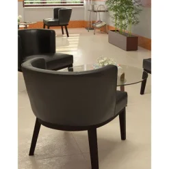 OfficeSource Bowery Barrel Back Arm Chair^ Reception & Waiting Room