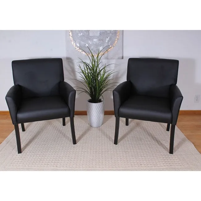 OfficeSource Bowery Retro Style Guest Chair^ Reception & Waiting Room
