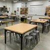 CEF Brainstorm Adjustable Workbench Table w/ Shop Top^ Makerspace & Shop