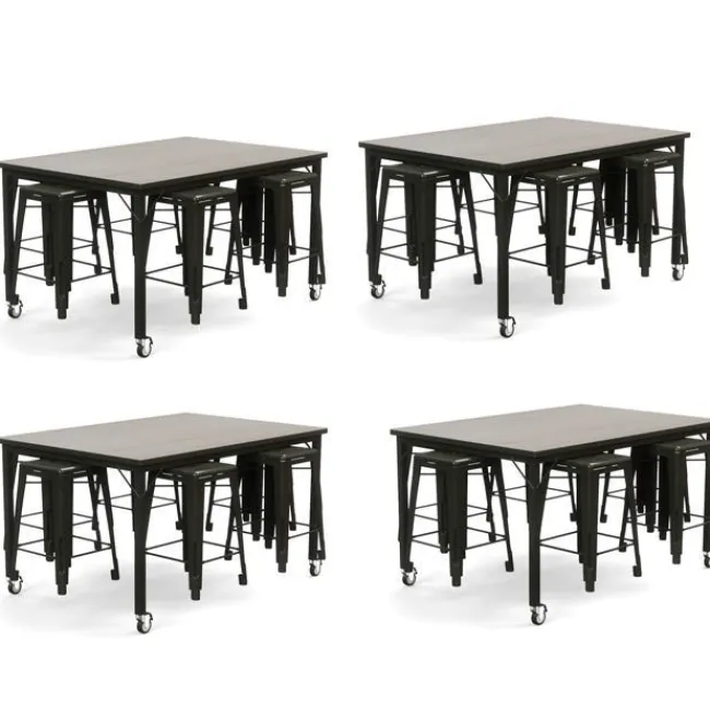 CEF Brainstorm Laminate Workbench Table & Stool Package Sets^ Activity Table & Chair Packages|Activity Tables & Chairs