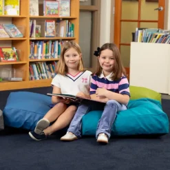 Jaxx Brio Vinyl Floor Cushion^ Bean Bag Chairs|Flexible Seating